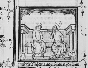Bibliotheque municipale - 742, fol. 161v - 1385 (circa)