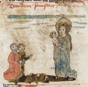 Badische Landesbibliothek - St. Peter pap.27, fol. 2rb - 1460