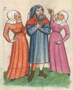 Bayerische Staatsbibliothek - Clm 3003, fol. 19v - 14th century (second half)