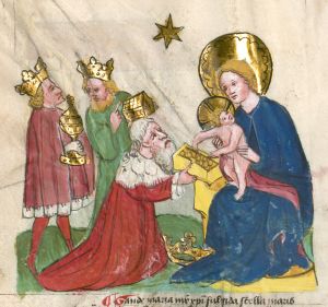 Bayerische Staatsbibliothek - Clm 3003, fol. 46v - 14th century (second half)