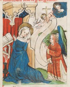 Benediktinerkollegium - Cod. membr. 8, fol. 9v - 1427