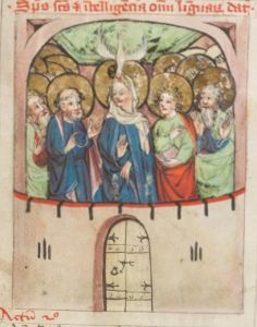 Benediktinerkollegium - Cod. membr. 8, fol. 34v - 1427