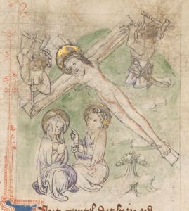 British Library - Add MS 11575, fol. 55r - 1410 (circa)