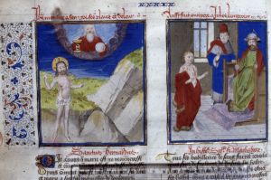 Kunstbibliothek - CD 1 R (formerly Lipp. 403), fol. 43v - 1450 (circa)