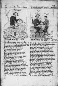 Bibliothèque royale de Belgique - 281-283 (cat. no. 2140), fol. 33r - 1390 (circa)