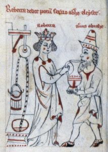 Staatsbibliothek - lat. fol. 329, fol. 8r - 14th century (middle)