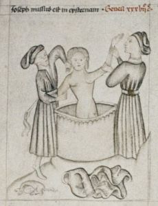 Bodleian Library - Douce 204, fol. 27v - 1430 (circa)