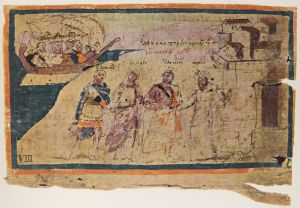 Biblioteca Ambrosiana - Cod. F 205 Inf., fol. 8 - 5th century (late)