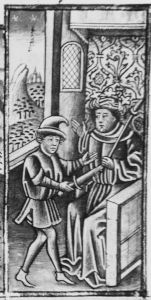 University Library - Hunter 60 (T.2.18), fol. 42r - 1454
