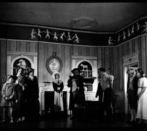 Heidi Heimann - Stage action at The Little Sweep - 1949 - London The Warburg Institute