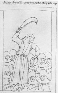 Bayerische Staatsbibliothek - Clm 146, fol. 19v - 14th century (second quarter)