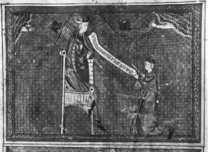 Guillaume de Lorris and Jean de Meun p.3v - 1320