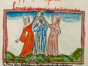 Konsistorialbibliothek (kept in the Stadtarchiv) - WD 107, fol. 44r - 15th century (middle)
