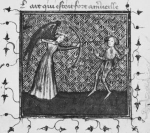 Guillaume de Lorris and Jean de Meun p.5v - 1380