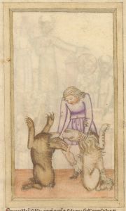Bibliothèque de l'Arsenal - 593, fol. 15v - 14th century (second half)