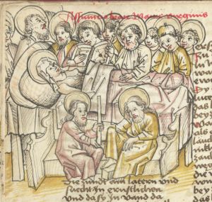 Universitätsbibliothek - germ. qu. 100, fol. 55v - 15th century (third quarter)