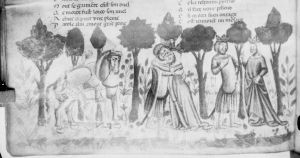 Benoît de Sainte-Maure p.227v b - 14th century (second quarter)
