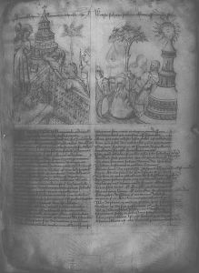 Biblioteca Nazionale Universitaria - I.II.11, fol. 9v - 15th century (second quarter)