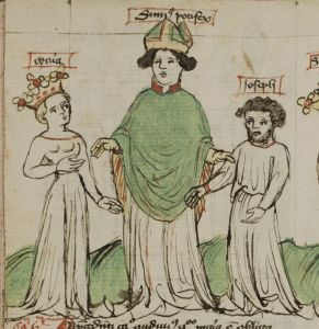 Stiftsbibliothek - Cod. 166, fol. 8v - 15th century (early)