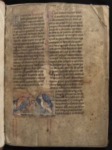 Sidney Sussex College - 100, fol. 1r - 1230 (circa)