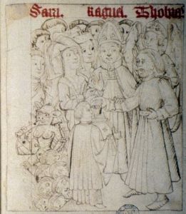 Bodleian Library - Douce f. 4, fol. 6b - 1460 (circa)