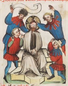 Benediktinerkollegium - Cod. membr. 8, fol. 19v - 1427