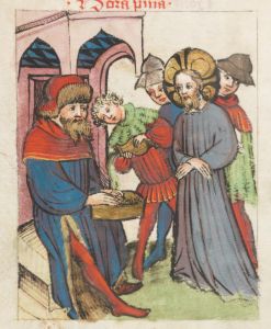 Benediktinerkollegium - Cod. membr. 8, fol. 44v - 1427