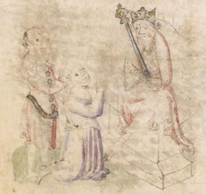 British Library - Add MS 11575, fol. 85r - 1410 (circa)