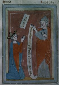 Biblioteca Corsiniana - 55.K.2 (Rossi 17), fol. 25r - 14th century (first half)