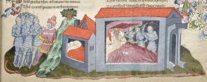 John Rylands Library - English MS 1, fol. 153r - 15th century (middle)