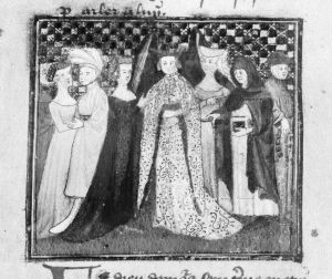 Guillaume de Lorris and Jean de Meun p.62v - 14th century (late)