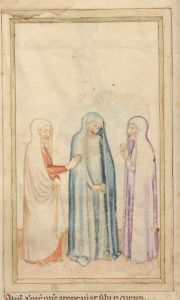 Bibliothèque de l'Arsenal - 593, fol. 20v - 14th century (second half)