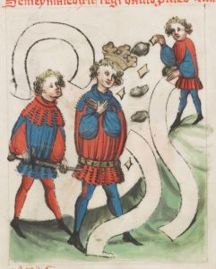 Benediktinerkollegium - Cod. membr. 8, fol. 22r - 1427