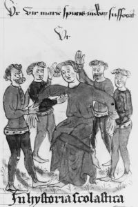 Bibliothèque royale de Belgique - 281-283 (cat. no. 2140), fol. 22v - 1390 (circa)