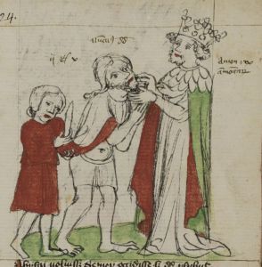 Stiftsbibliothek - Cod. 166, fol. 24r - 15th century (early)